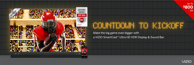 VIZIO SmartCast™ P-Series™ Ultra HD HDR Home Theater Display